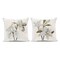 Stupell Industries Neutral Irises & Lilies 2 Piece Outdoor Printed Pillow Set, design by Lanie Loreth, 18 x 7 x 18